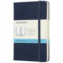 Classic Hardcover Notizbuch Taschenformat  gepunktet- saphir
